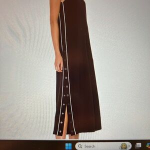 NWT Kendall + Kylee Wide Leg Snap Jumpsuit Size M $295